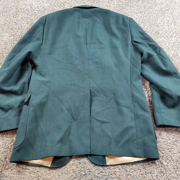 Stafford Blazer/Jacket Men's 42 Wool Blend Gold Button Lined Sport Coat - Picture 6 of 7